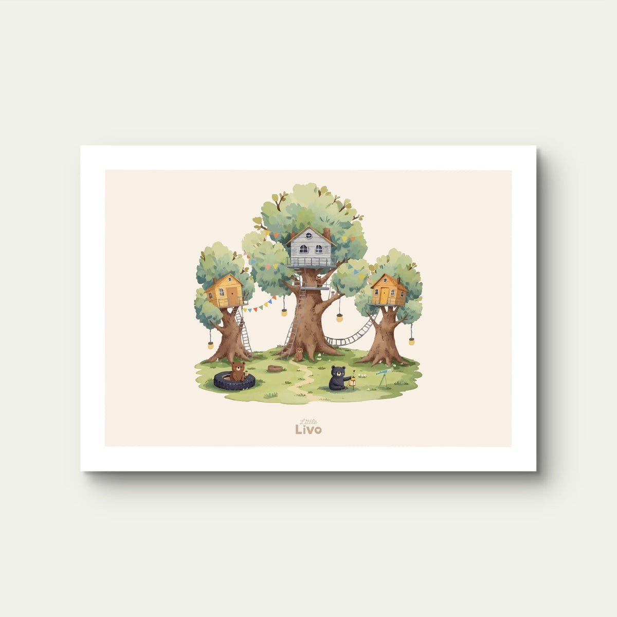 Het Berendorp Poster – Muurdecoratie kinderkamer