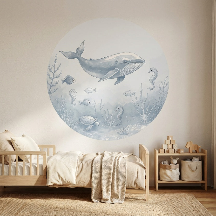 OCEAANDIEREN MUURSTICKER KINDERKAMER