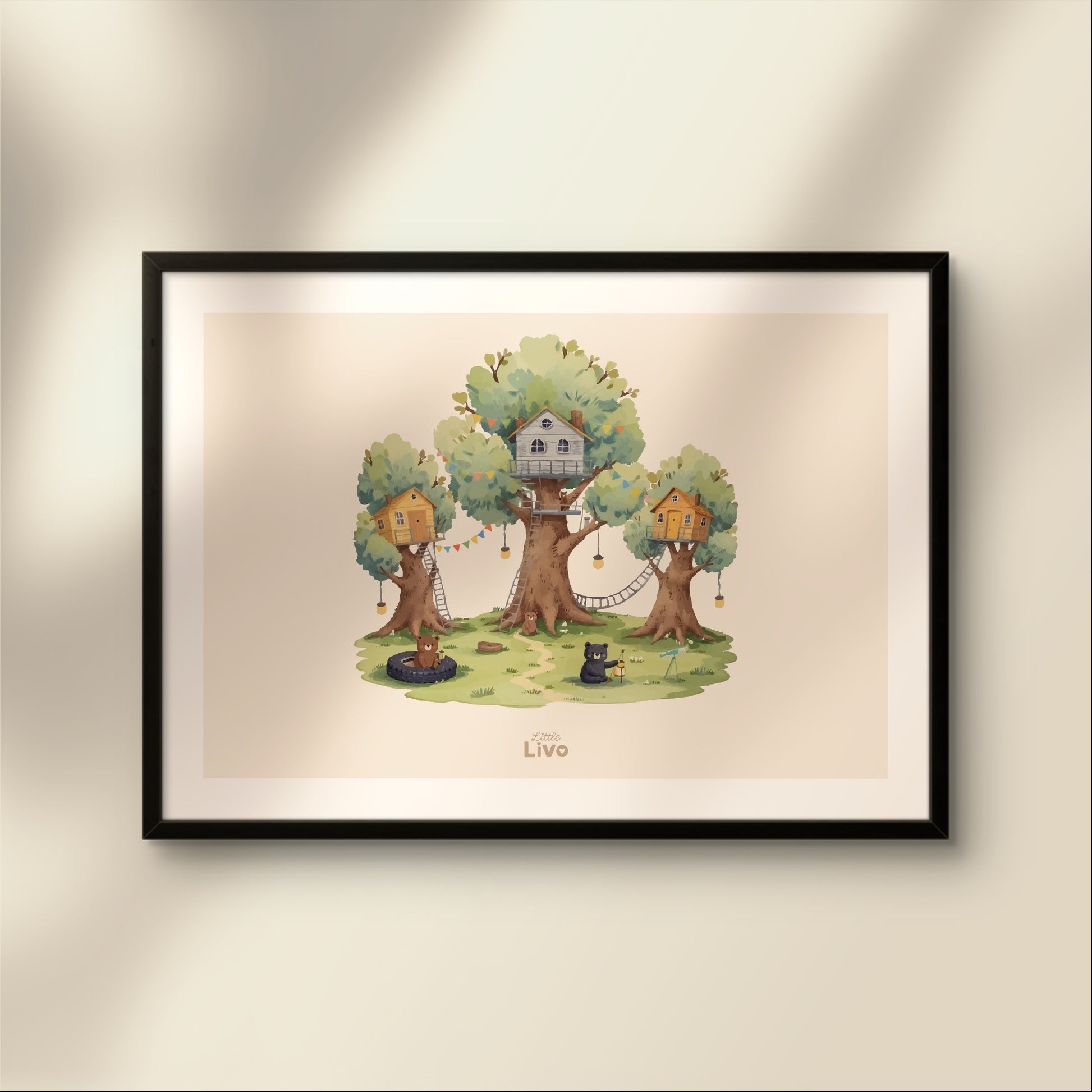 Het Berendorp Poster – Muurdecoratie kinderkamer