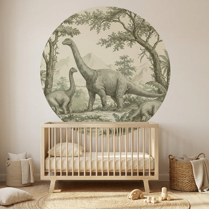 Muursticker Dino kinderkamer 