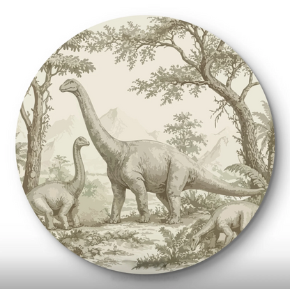 Kinder en baby kamer muursticker dino's