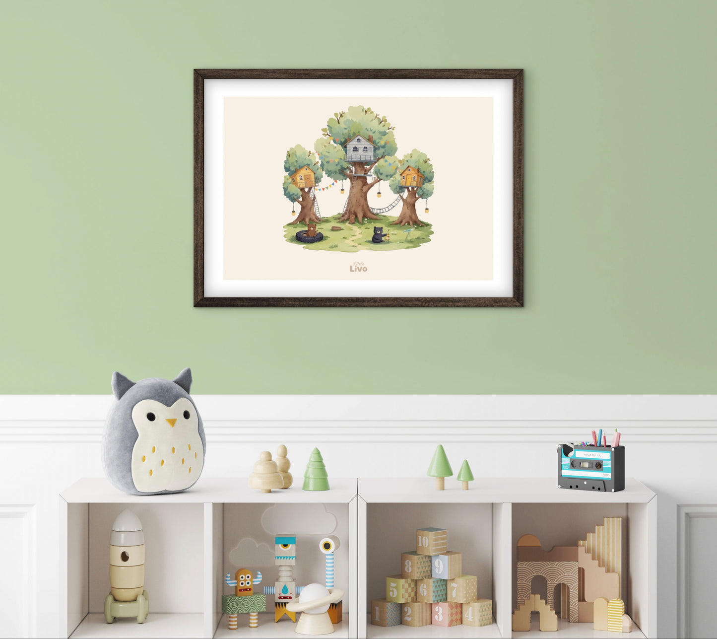 Het Berendorp Poster – Muurdecoratie kinderkamer