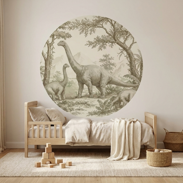 Muursticker - Dino Wereld