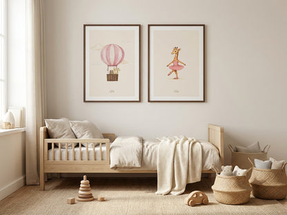 Kinderposter - De Grote Ballonreis