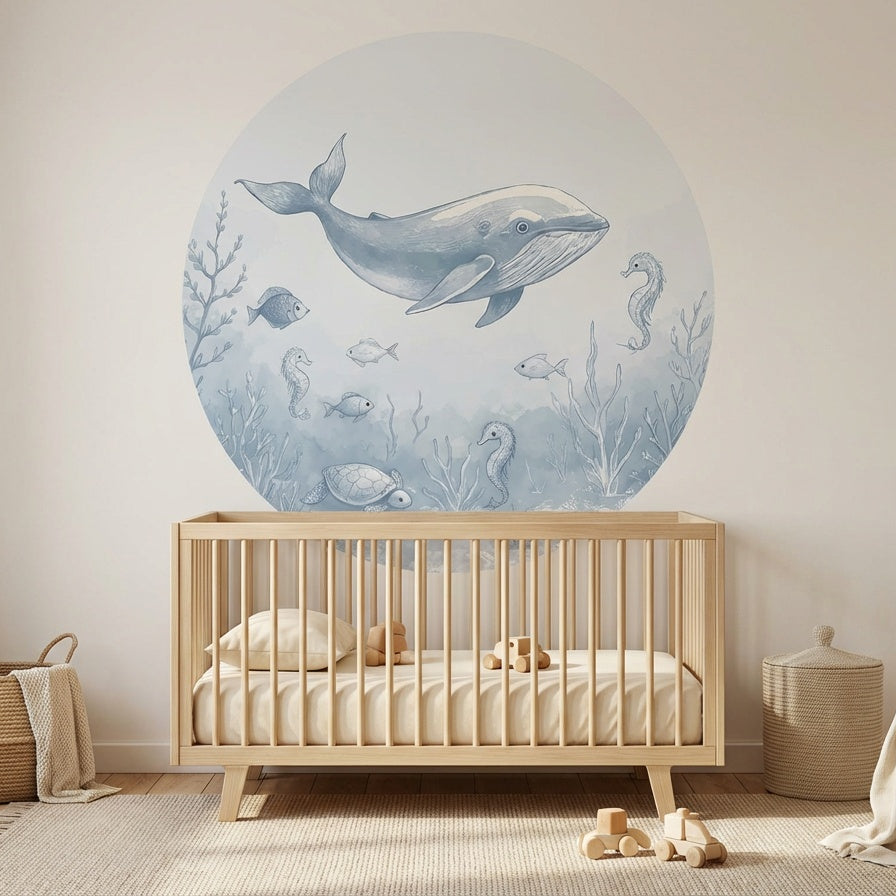 OCEAANDIEREN MUURSTICKER KINDERKAMER 