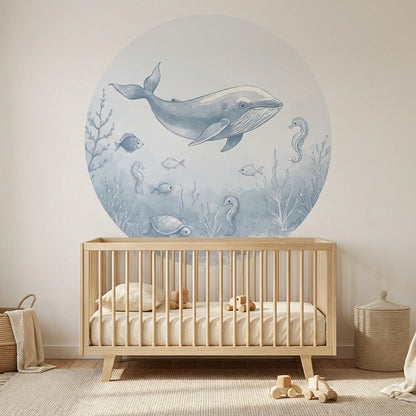 OCEAANDIEREN MUURSTICKER KINDERKAMER 